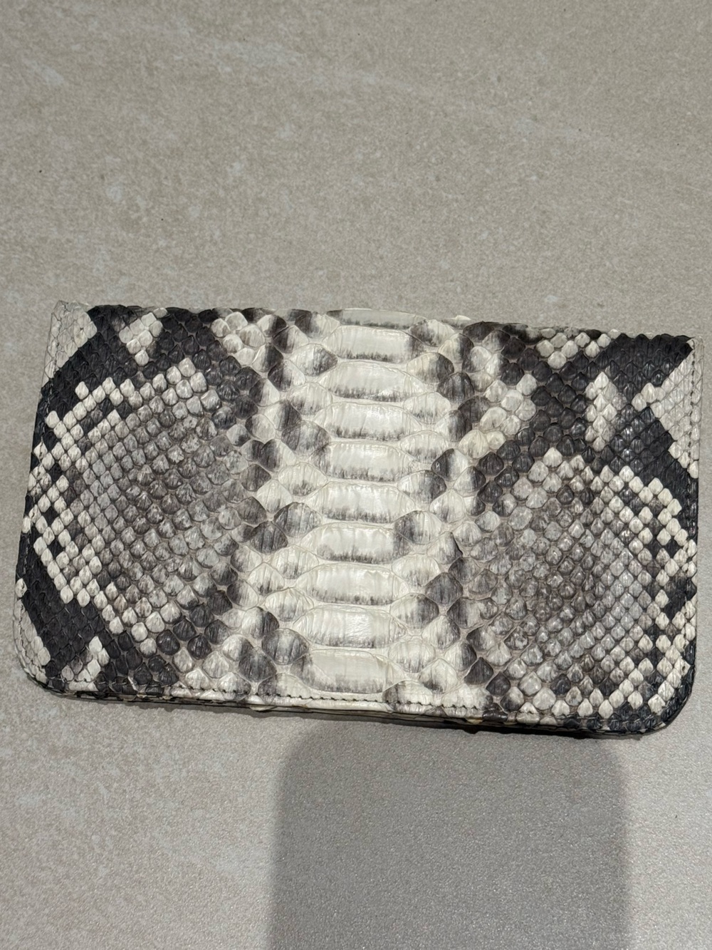 Hunting Season Natural Python Clutch - Picture 5 of 5